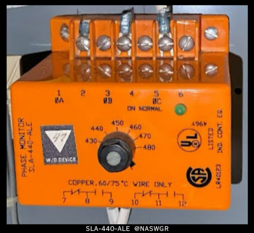 Diversified Electronics SLA-440-ALE Phase Voltage Monitor - 480vAC