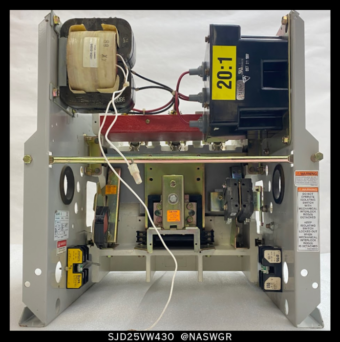 Square D SJD25VW430 AC Contactor - 360 Amps/5000v