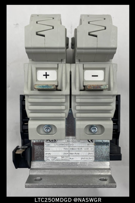 PC&S LTC250MDDG Contactor - 250A/750V - Unused