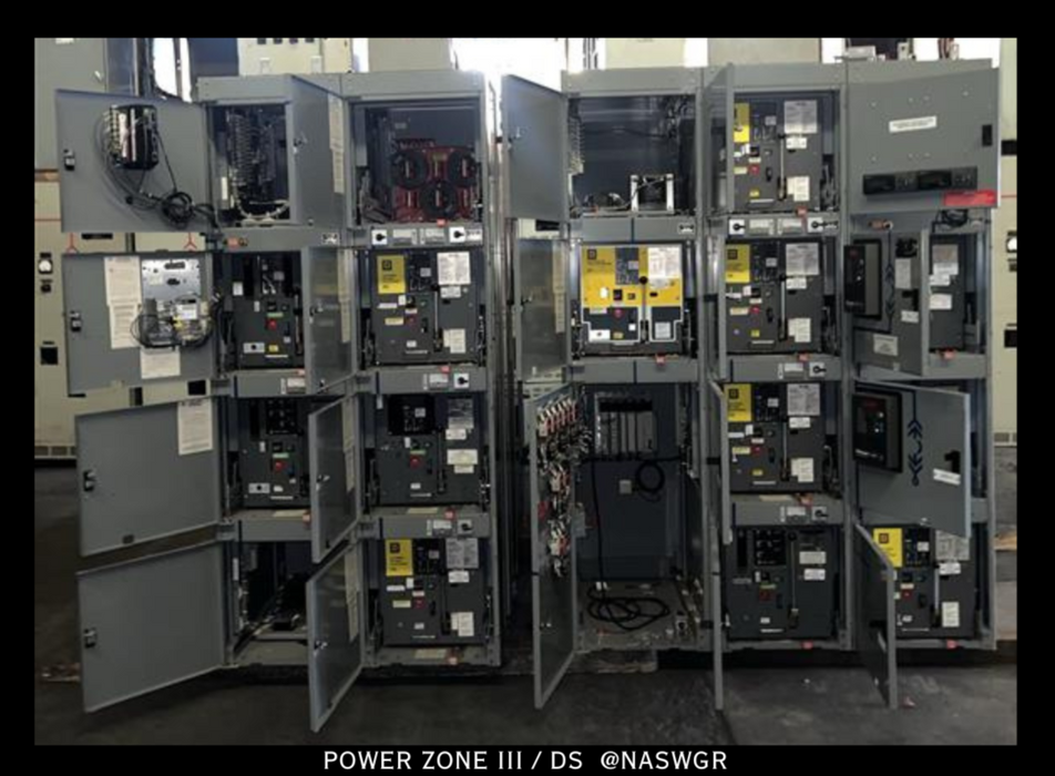 Square D Power Zone III / DS Switchgear 1600 Amps/ 480/277V