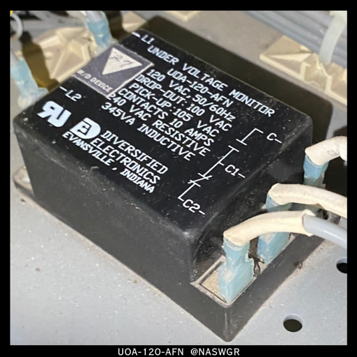 Diversified Electronics UOA-120-AFN Under Voltage Monitor - 120vAC