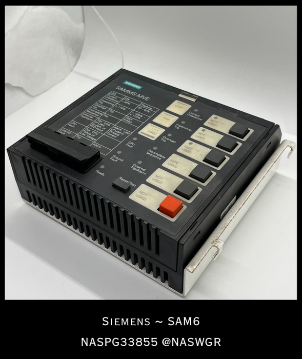 SAM6 - Siemens SAM6 - SAMMA MVE RELAY