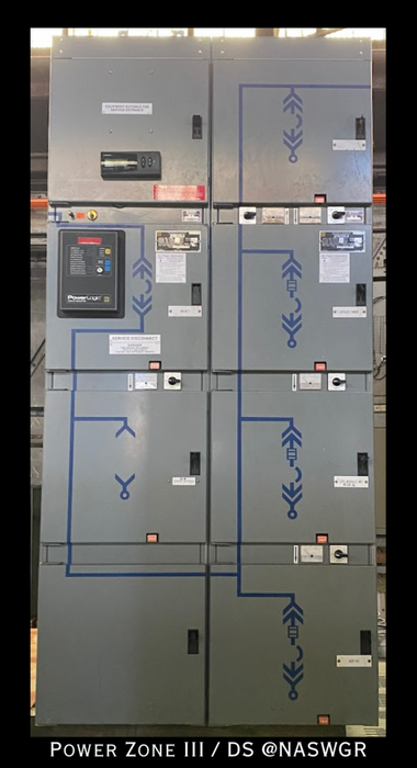 Square D Power Zone III / DS Switchgear 1600 Amps/ 480/277V