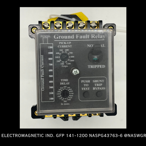 GFP 141-1200 Electromagnetic Ind. Ground Fault Relay