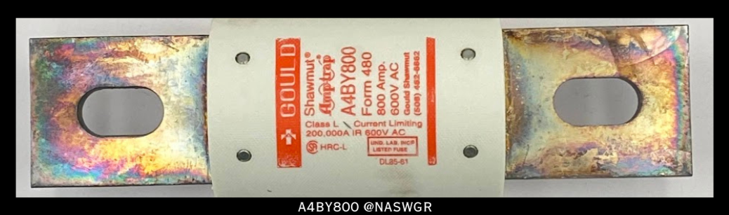 GOULD SHAWMUT A4BY800 Fuse - 800A/600V - Unused