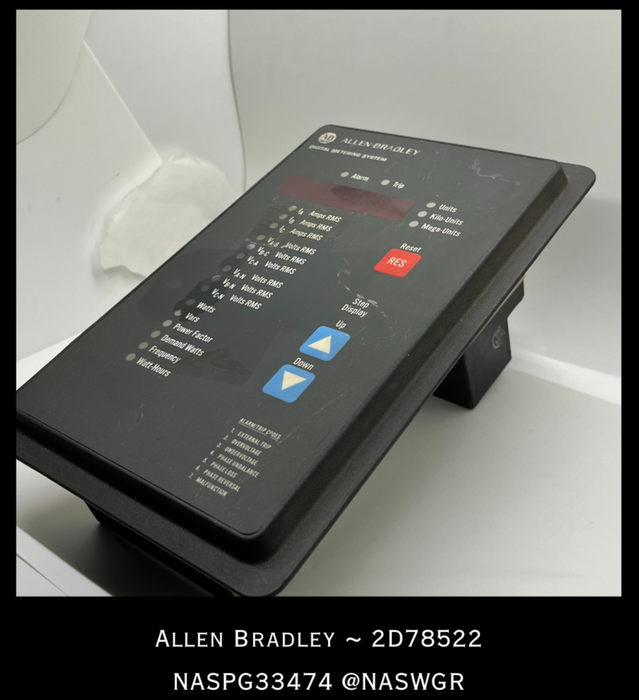 2D78522 ~ Allen Bradley 2D78522 DIGITAL METERING SYSTEM