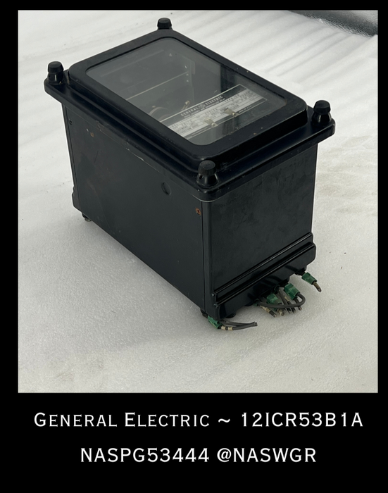 12ICR53B1A ~ General Electric 12ICR53B1A ICR PHASE SEQUENC UNDERVOLTAGE RELAY