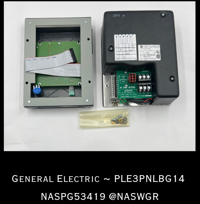 GE Power Leader PLE3PNLBG14 Electronic Power Meter - 120v - Unused