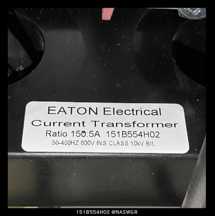 Eaton 151B554H02 Current Transformer - 150:5 Amps