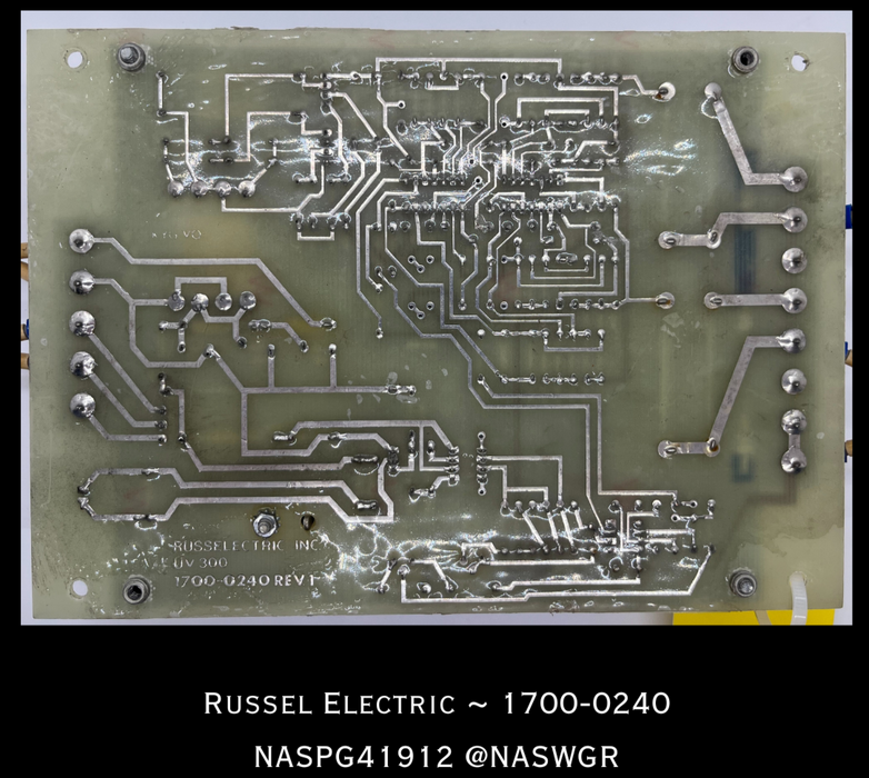 1700-0240 ~ Russel Electric 1700-0240 UV300 Transfer Switch VSN Module