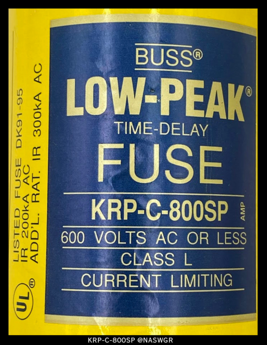 Cooper Bussman KRP-C-800SP Fuse - 800A/600V - Unused