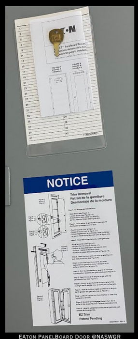 Eaton Pow-R-Xpress EZT2042S EZ Panelboard Enclosure Trim - NEMA 1 - Unused