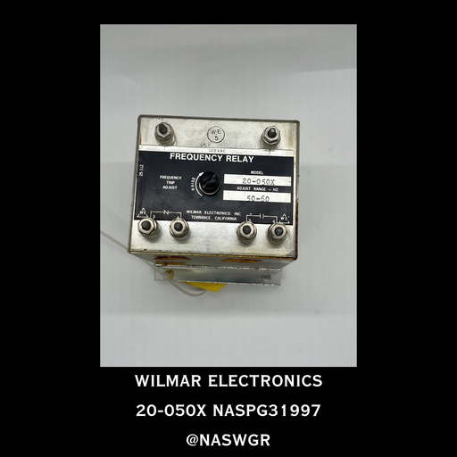 20-050X ~ Wilmar Electronics 20-050X Frequency Relay