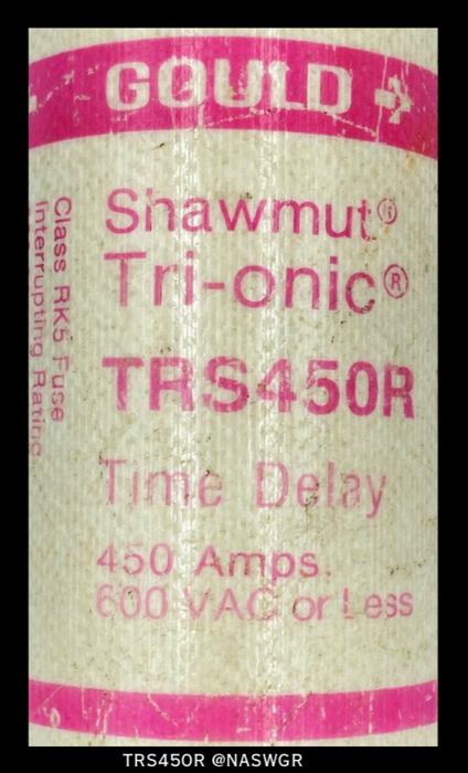 Gould Shawmut TRS450R Fuse - 450A/600V