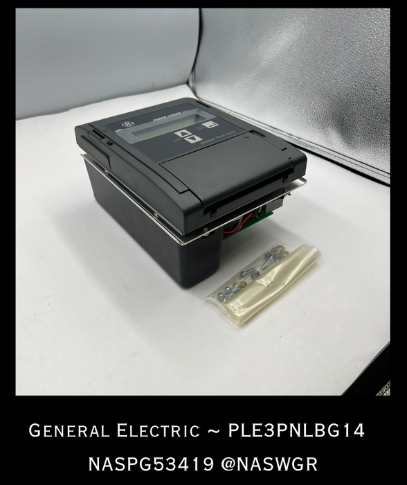 GE Power Leader PLE3PNLBG14 Electronic Power Meter - 120v - Unused