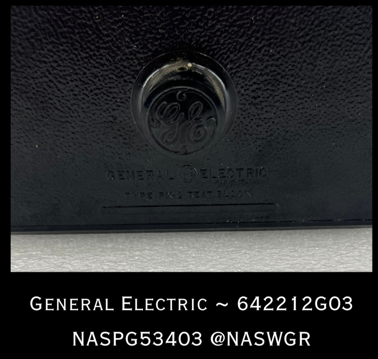 642212G03 ~ General Electric 642212G03 PK-2 Test Block