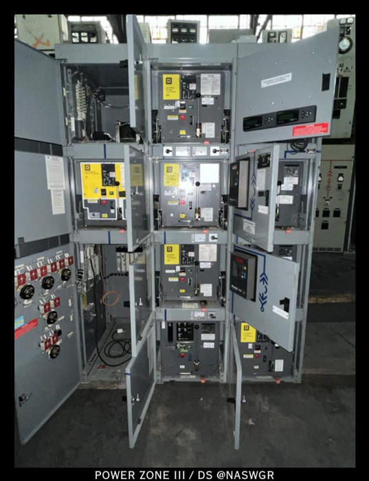 Square D Power Zone III / DS Switchgear 1600 Amps/ 480/277V