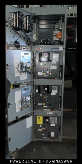 Square D Power Zone III / DS Switchgear 1600 Amps/ 480/277V