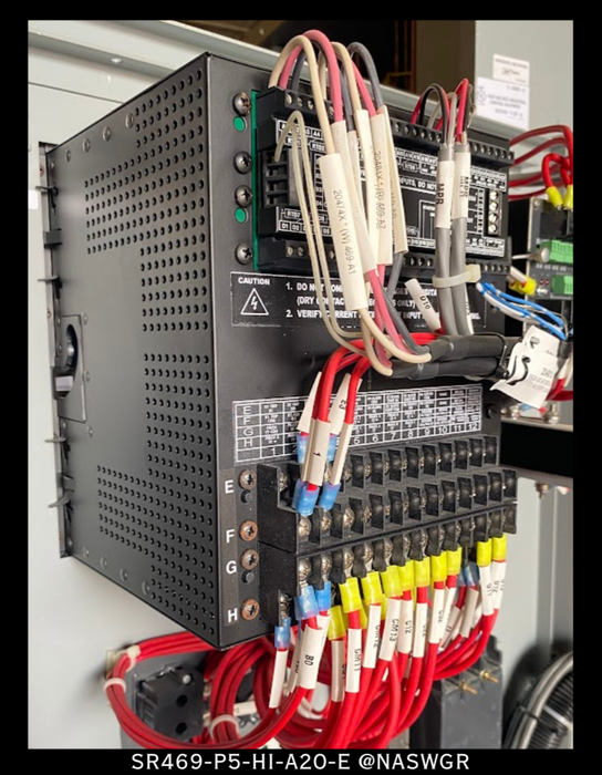 General Electric Multilin SR469-P5-HI-A20-E Motor Management Relay