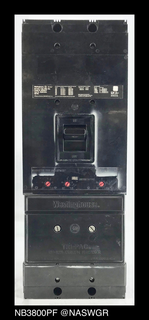 Westinghouse NB3800PF Molded Case Circuit Breaker - 350 Amp