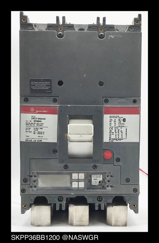 GE Spectra RMS SKPP36BB1200 Circuit Breaker - 1200 Amp