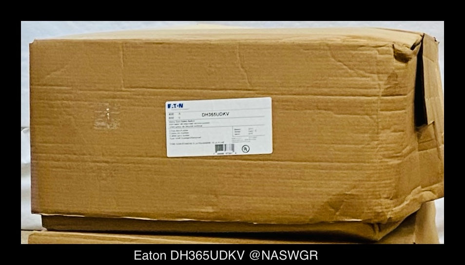 Eaton DH365UDKV Heavy Duty Safety Switch - 400A/600V/3P/N12/3R - Unused