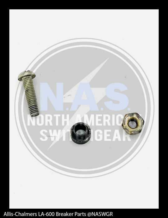 Allis-Chalmers LA-600A/LA-800A Breaker Guide, Nut, & Screw - P/N: 18-657-803-018