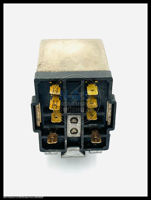 Allis-Chalmers LA-600A/LA-800A/LA-1600A Breaker ANTI-PUMP "Y" RELAY Group Relay "Y" 125VDC - P/N: 15-171-399-016