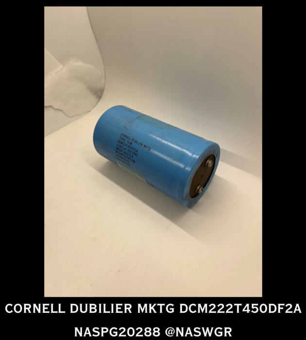 DCM222T450DF2A - CORNELL DUBILIER MKTG - DCM CAPACITOR