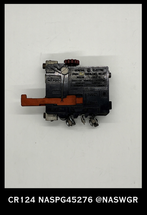 CR124 ~ General Electric CR124 Overload Relay