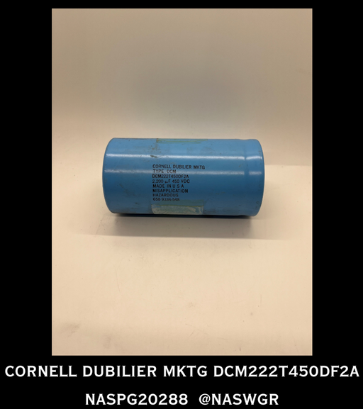 DCM222T450DF2A - CORNELL DUBILIER MKTG - DCM CAPACITOR