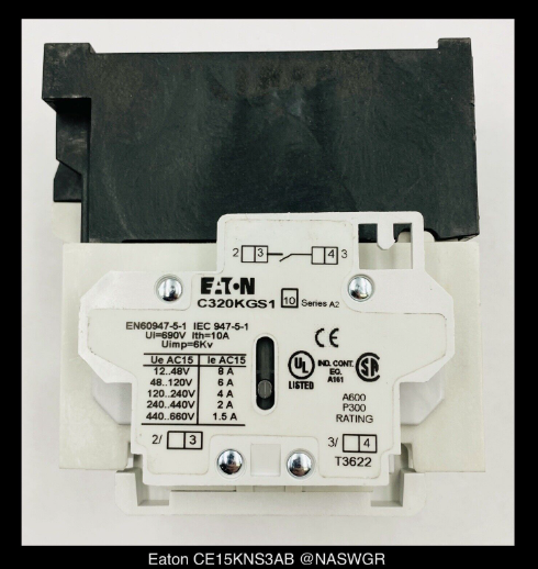 Eaton CE15KNS3AB Freedom Series Contactor - 73 Amp