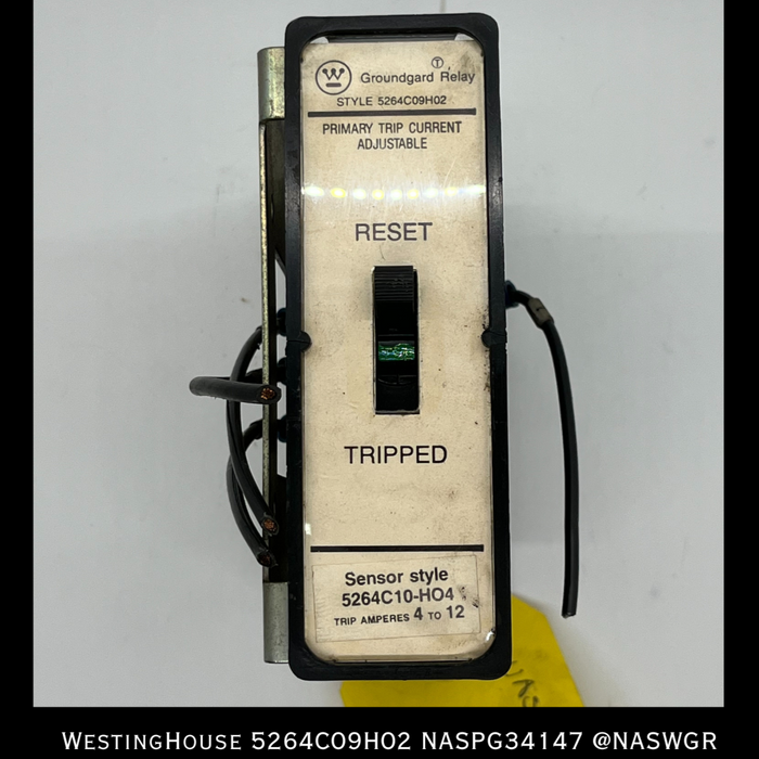 5264C09H02 ~ Westinghouse 5264C09H02 GR RELAY