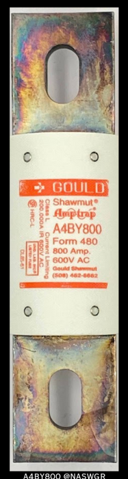 GOULD SHAWMUT A4BY800 Fuse - 800A/600V - Unused