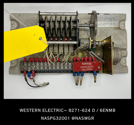 8271-624 D / 6ENMB ~ WESTERN ELECTRIC 8271-624 D / 6ENMB VB1 CELL TIMER FOR METERING SECTION