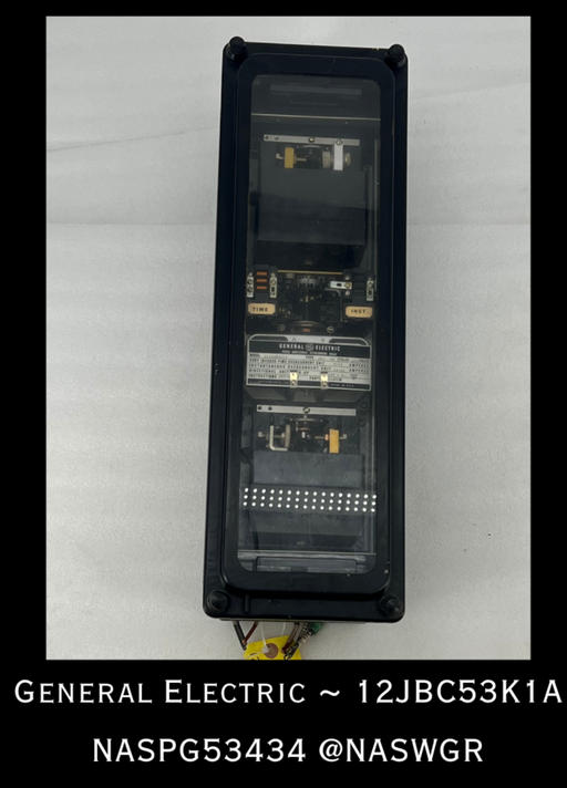 12JBC53K1A ~ General Electric 12JBC53K1A- JBC PHASE DIRECTIONAL OVERCURRENT RELAY