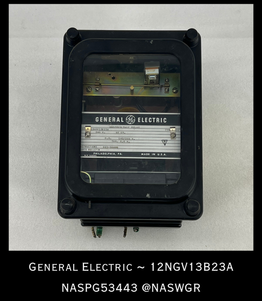 12NGV13B23A ~ General Electric 12NGV13B23A - NGV UNDERVOLTAGE RELAY