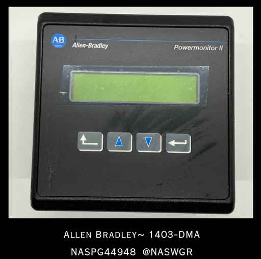 1403-DMA ~ Allen Bradley 1403-DMA Power Monitor II Display