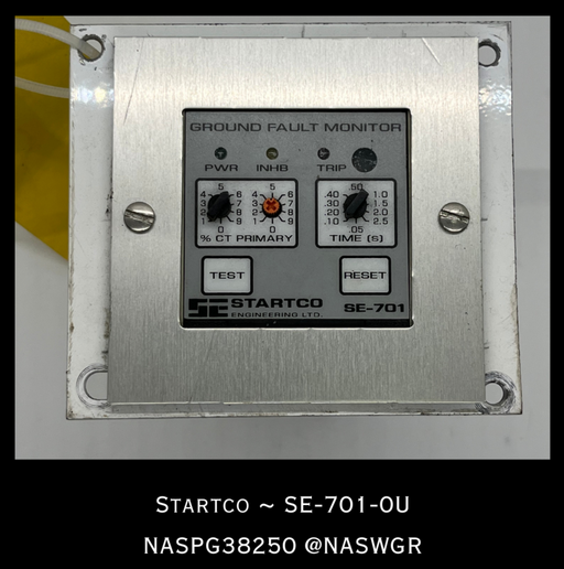 SE-701-0U ~ Startco SE-701-0U Ground Fault Monitor