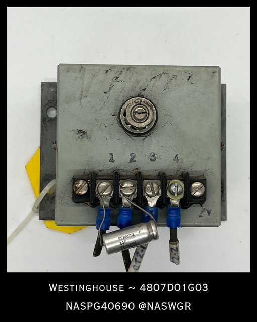 4807D01G03 ~ Westinghouse 4807D01G03 Current Teleductor