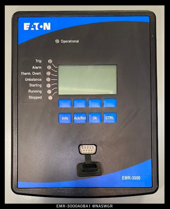 Eaton EMR-3000A0BA1 Motor Protection Relay