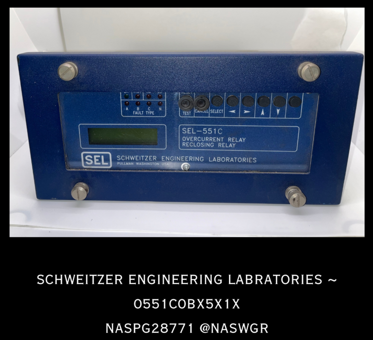 0551C0BX5X1X ~ Schweitzer Engineering Laboratories SEL-0551C0BX5X1X Relay