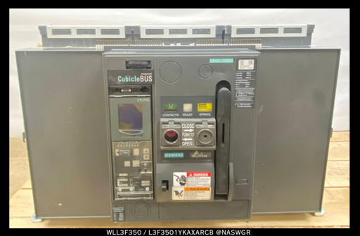 Siemens WL WLL3F350 Circuit Breaker (E/O,B/I) - 5000 Amp