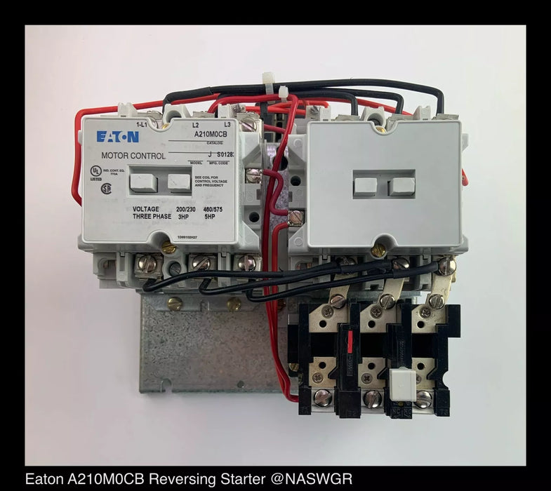 Eaton A210M0CB NEMA Motor Control Starter - 18 Amp - Unused Surplus