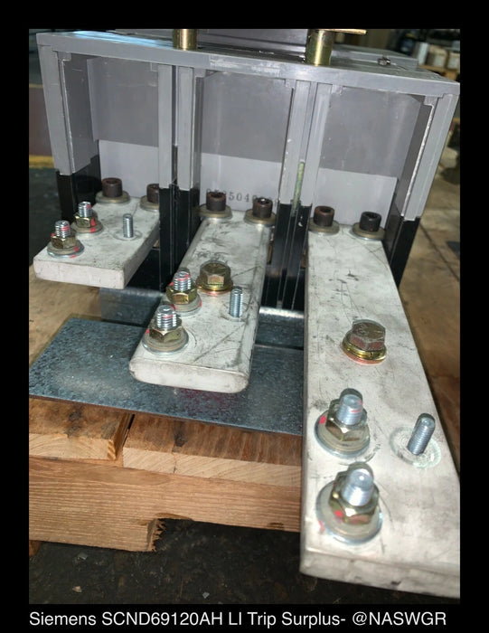 Siemens SCND69120AH Circuit Breaker - 1200A ~ with M0MN6120L ~ Surplus