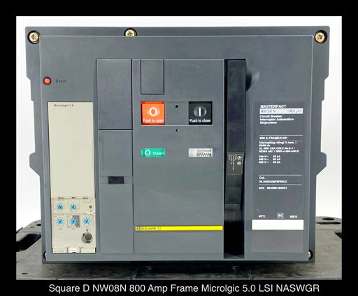 Square D MasterPact NW08N Circuit Breaker - 400 Amp
