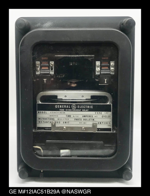 GE 12IAC51B29A Overcurrent Relay - 4/16 Amp