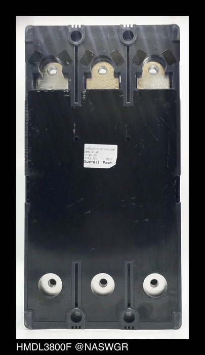 Eaton HMDL3800 Molded Case Circuit Breaker - 800 Amp - Unused