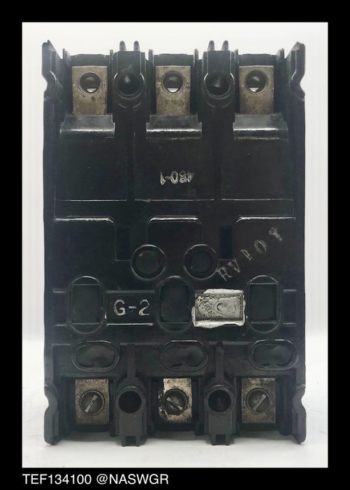 General Electric TEF134100 Molded Case Circuit Breaker - 100 Amp