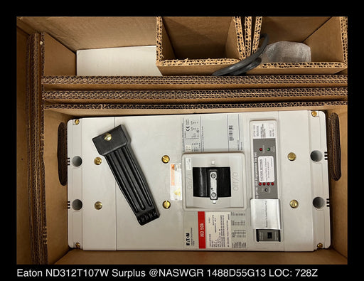 Eaton ND312T107W Molded Case Circuit Breaker - 1200 Amp - Unused